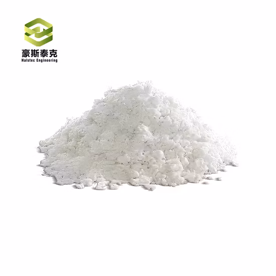 Isolamento de alta temperatura Agulha de silicato de alumínio Isolamento de fibra cerâmica Barreira de isolamento térmico de algodão Material de construção Refratário Algodão à prova de fogo Blan